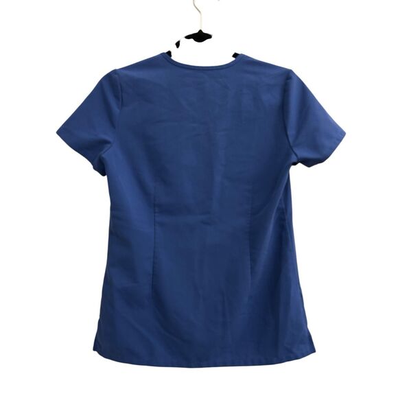 FIGS Scrubs set Catalina Top and Zamora Joggers (petite) XXS in royal blue - Picture 3 of 14
